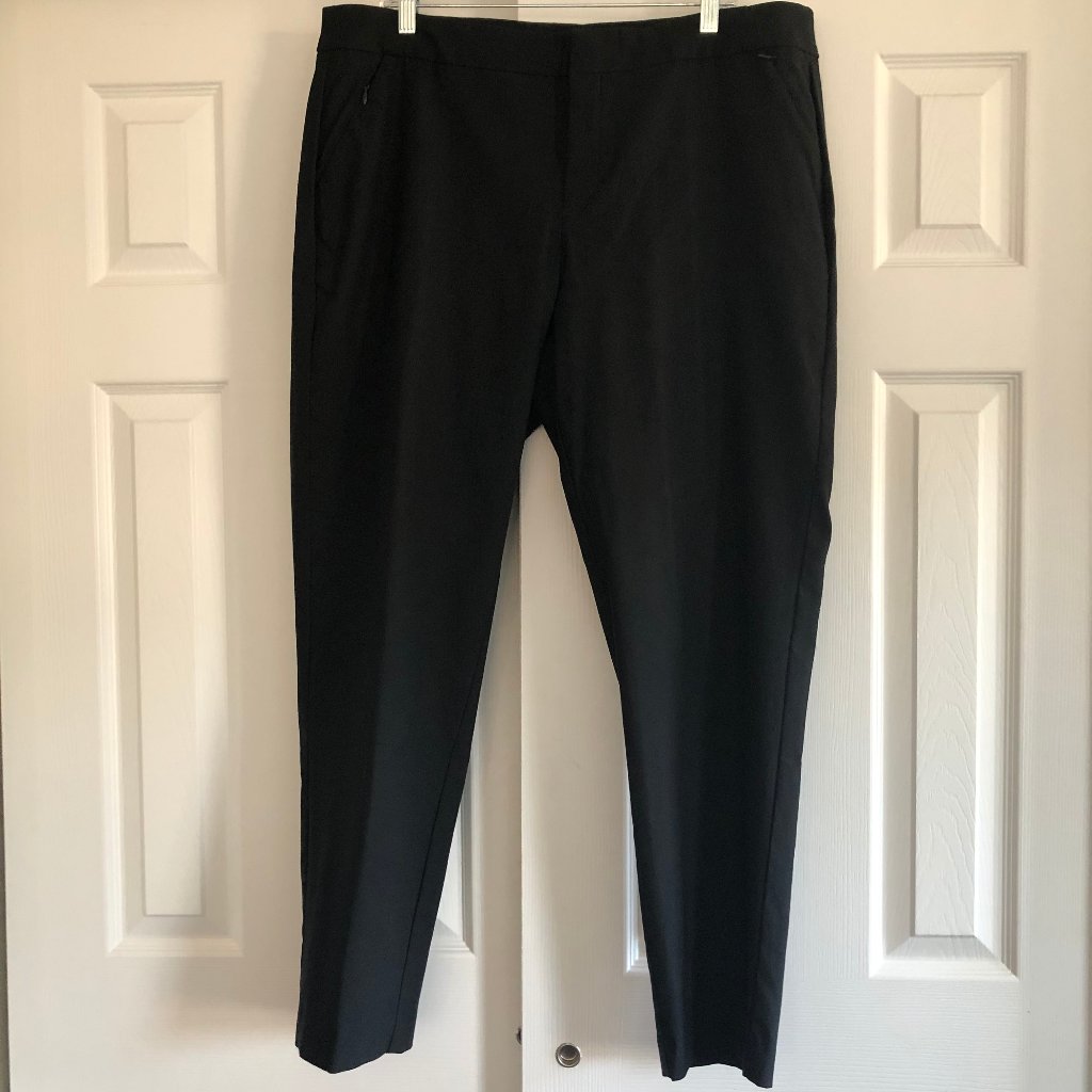 Nwt Lord & Taylor Woman "Kelly Slim" Black Pants (Size 18w)